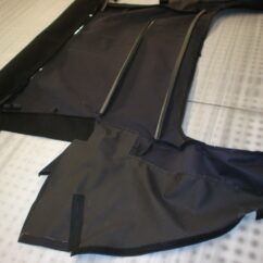 PORSCHE 993 CABRIOLET 95-98 BLACK HEADLINER-0